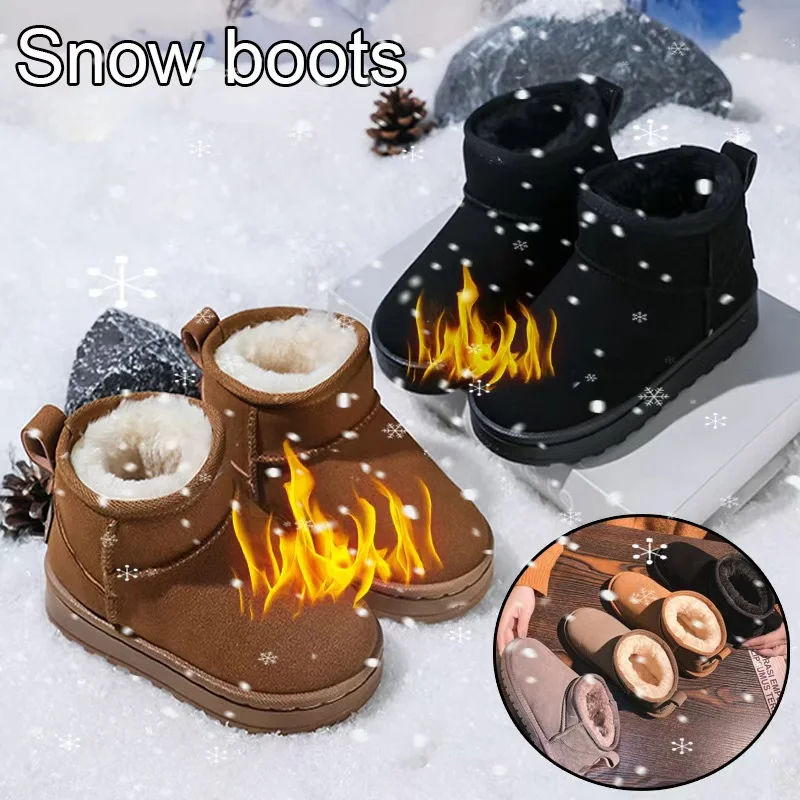 

Женские классические зимние ботинки, короткие ботильоны, зимняя супер теплая мягкая женская обувь, модные уютные уличные зимние ботинки в лаконичном стиле