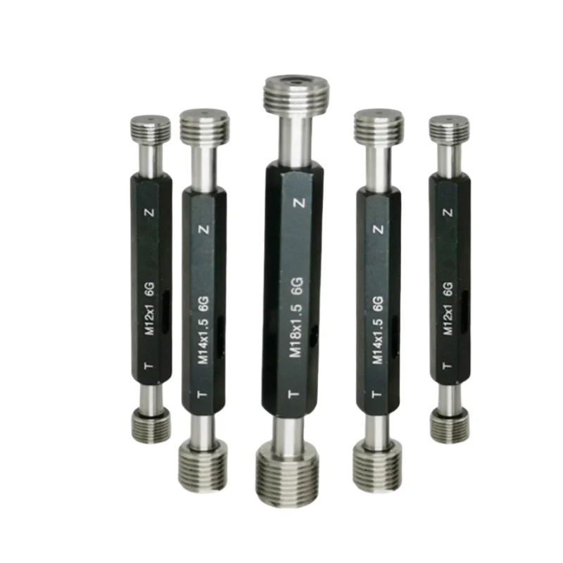 6G M28-M37 Steel Thread Gauge Metric Standard Fine Teeth Thread Plug Gauge High Quality wholesale M28M29-M37 Measure Tool 1PCS