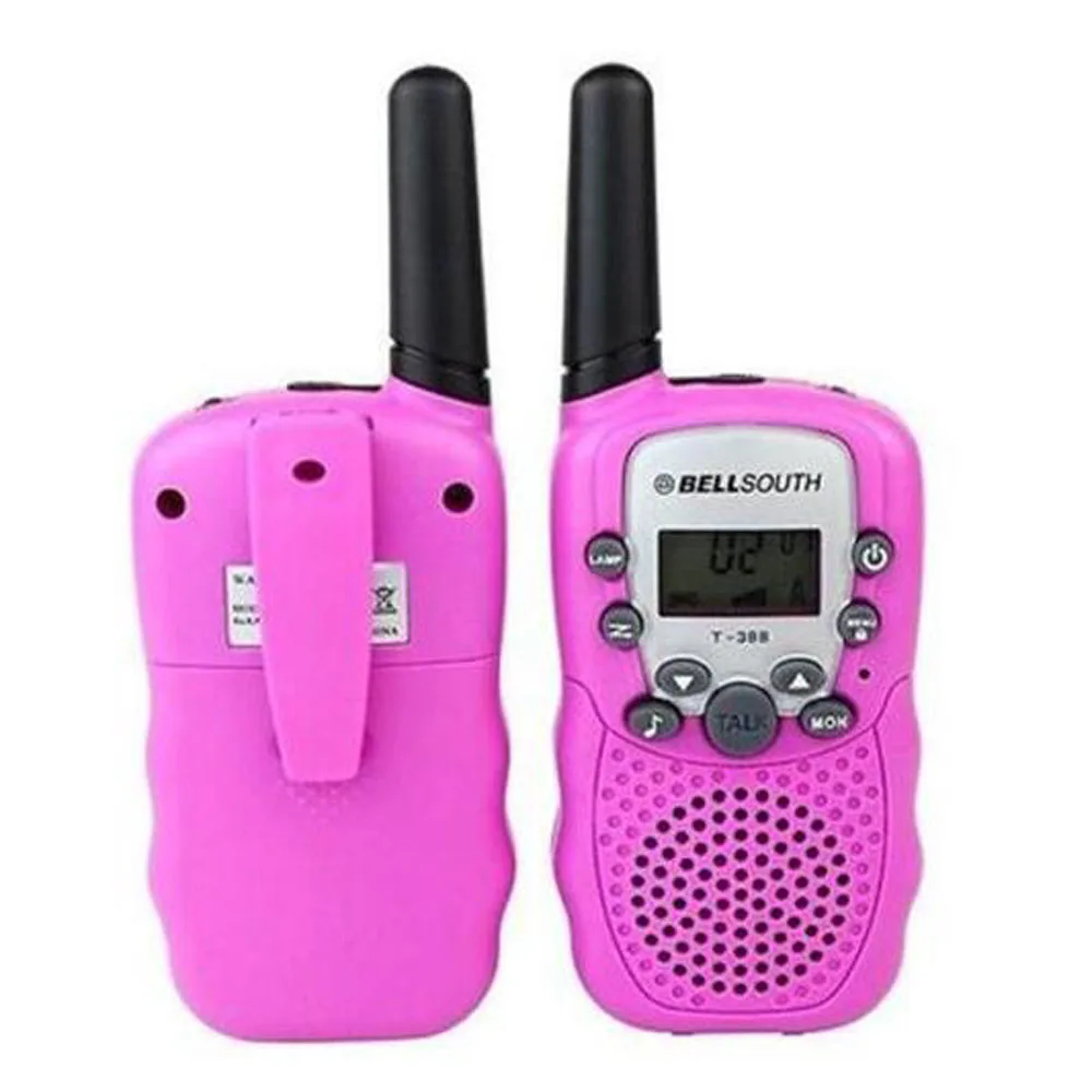 Jual 2 Buah T388 Mini Walkie Talkie Radio Anak 0.5W UHF 462-467MHz 22CH Radio Portabel Stasiun Radio Genggam Hadiah