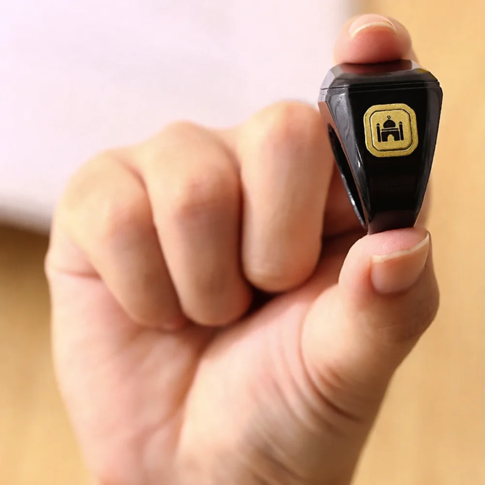 Intelligent Ring Tally Counter Bluetooth OLED Screen Alarm Reminder App Sync Digital Finger Clicker Sport Tool