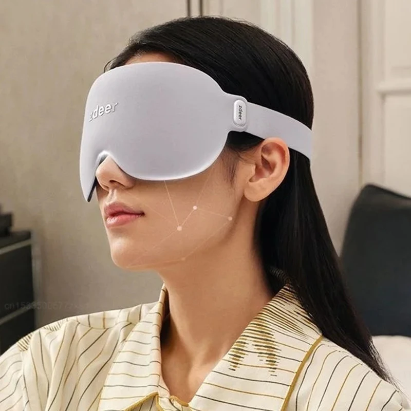 New 3D Gravity Sleep Mask Ergonomic Touch Stress‑Relief Bionic Design Soft Sleeping Rest Pressure‑Free Travel Portable Eyeshade