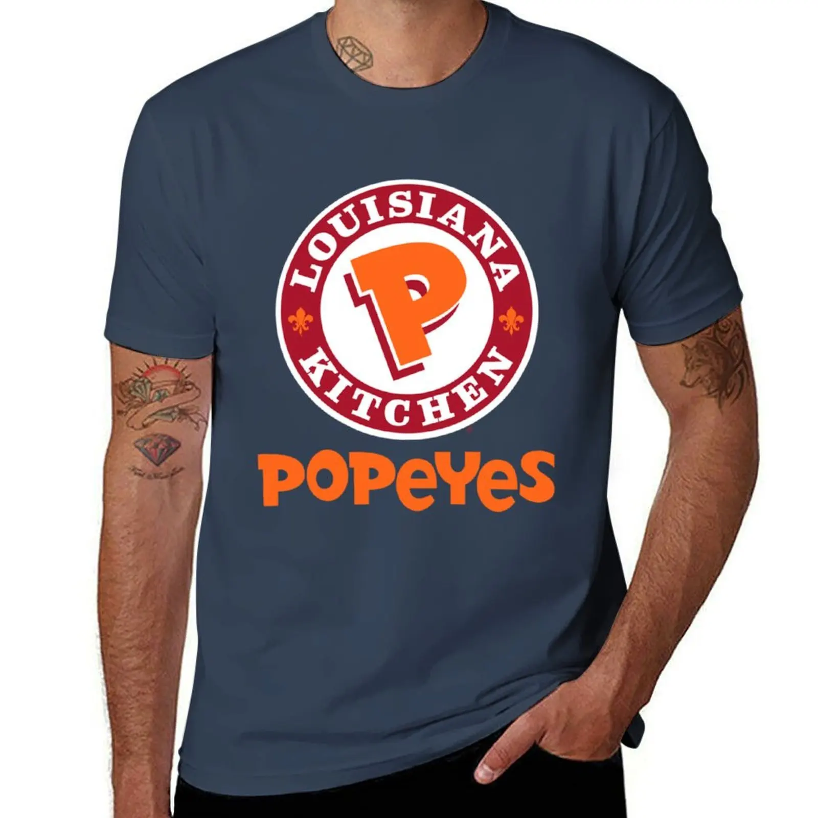 

kitchen louisiana popeyes chicken T-Shirt Breathable Gym Short Sleeve T-Shirt