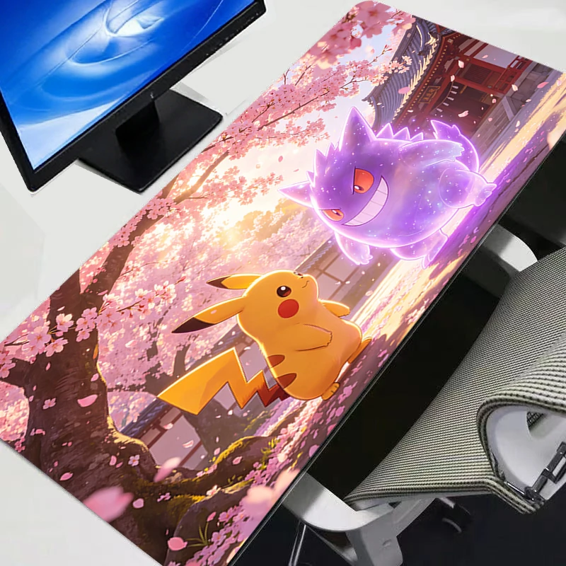 XXL マウスパッドゲンガーポケモンピカチュウアニメゲーマー - Gaming Accessories Anime のレビューと価格