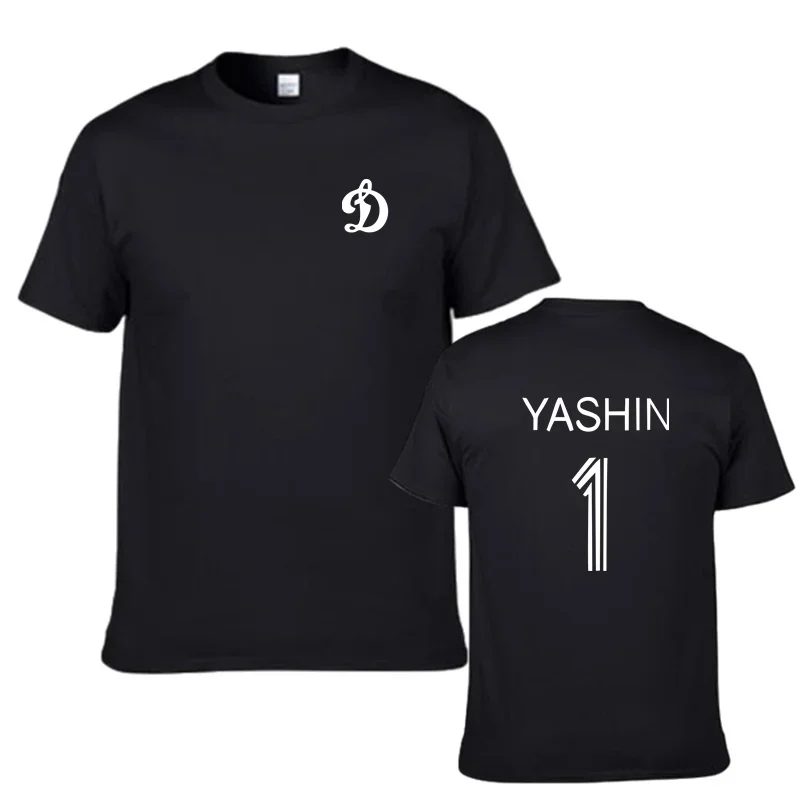 LEV YASHIN T SHIRT RUSSIA CCCP FOOTBALLER DYNAMO MOSCOW LEGEND CAMISETA SOCCERER T-Shirt Summer Plus Size