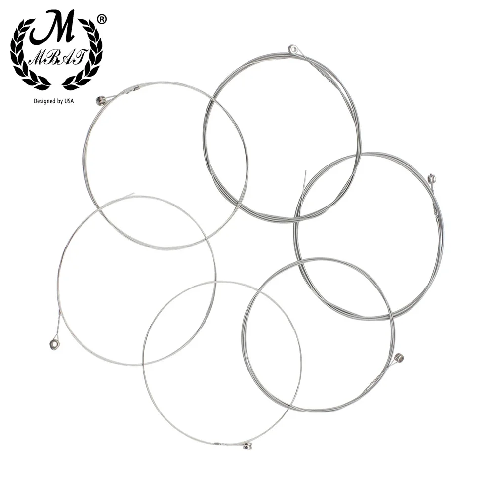 M MBAT Electric Guitar Strings Silver Stainless Wire Nickel Alloy Wound Musical Instrument Accessories Electric Guitar Strings image 3