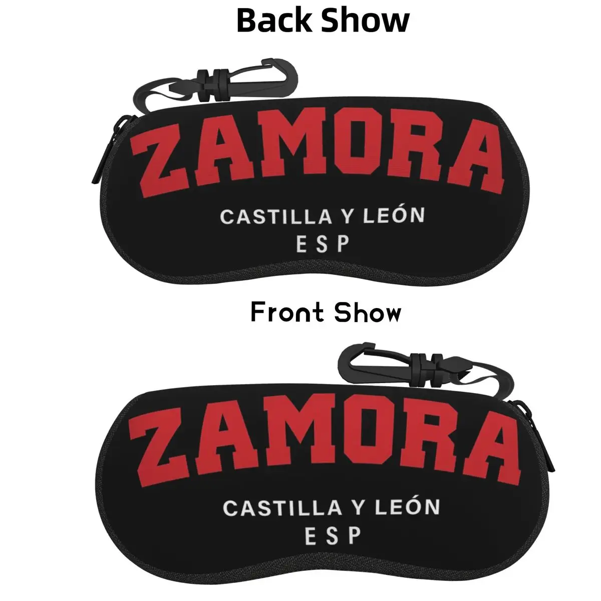 

Zamora Castilla And Leon Spain Shell Glasses Case Portable Sunglasses Box Women Men Soft Eyeglass Bag Pouch