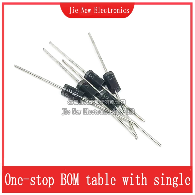 20PCS SR340 SR360 SR3100 SR3150 SR3200 SR540 SR560 SR5100 SR5150 SR5200 DO-27 New Schottky diode