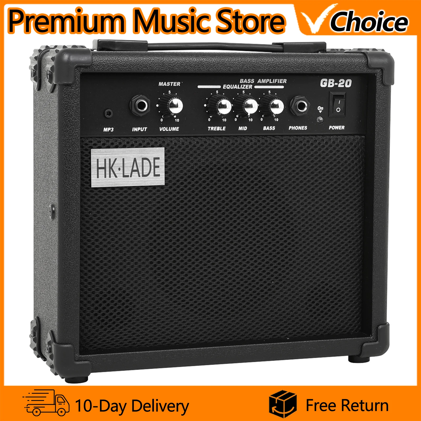 HK-LADE Bass Guitar… - image