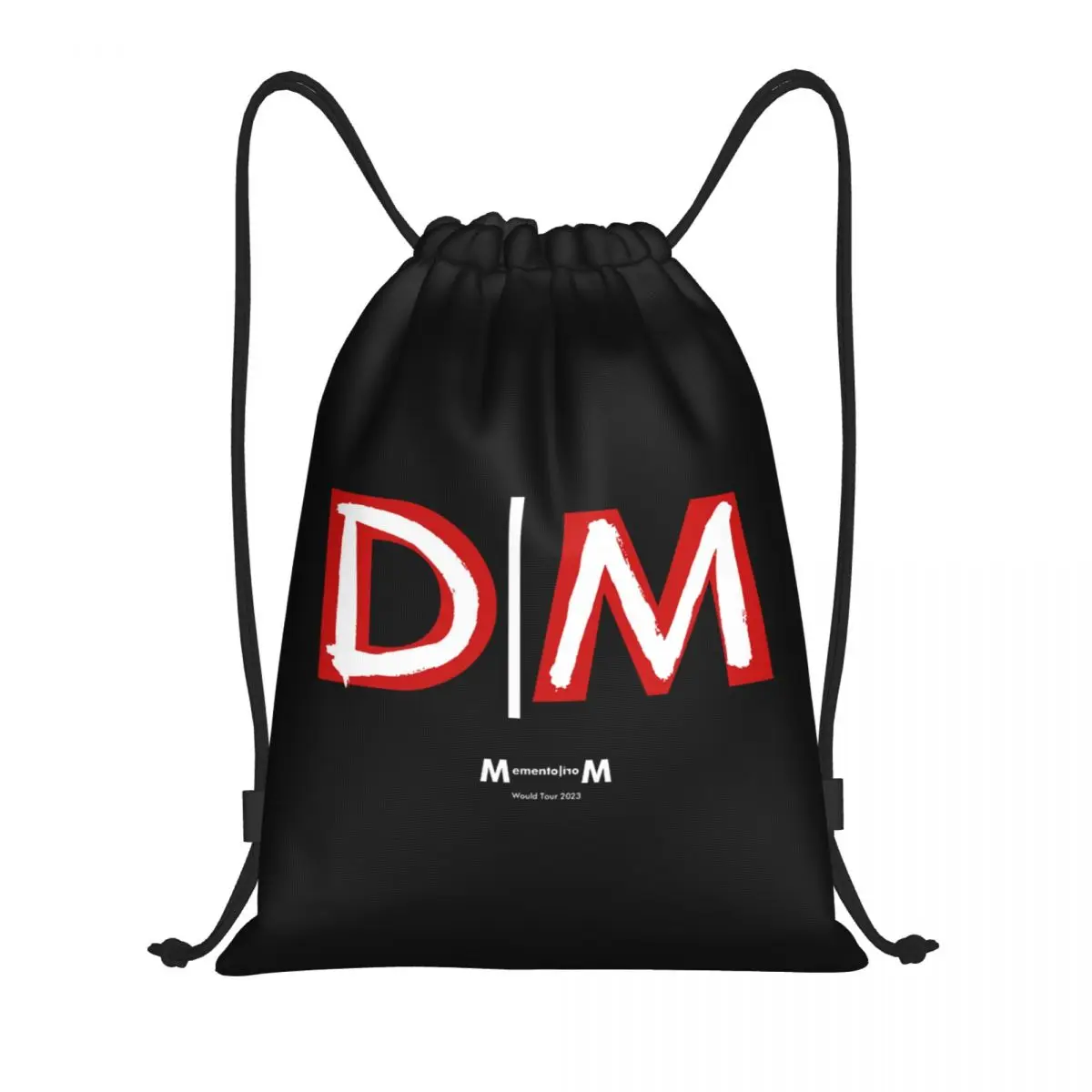 

Custom Electronic Rock Depeche Cool Mode Drawstring Bags Men Women Portable Sports Gym Sackpack Shopping Backpacks