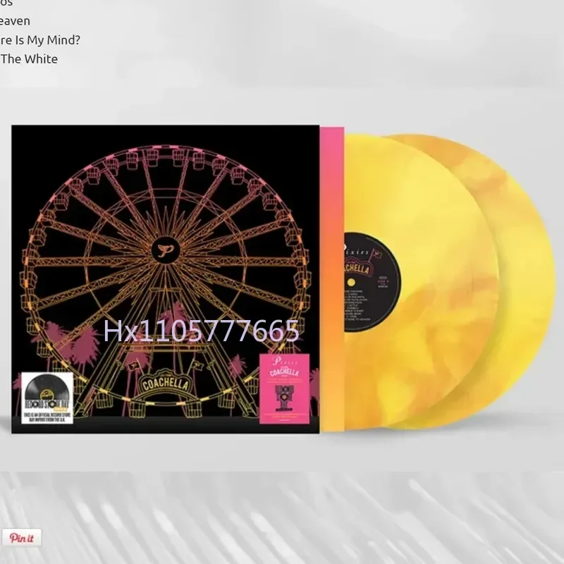 Leprechaun PIXIES LIVE AT COACHELLA Виниловая пластинка 2LP для Orange Glue