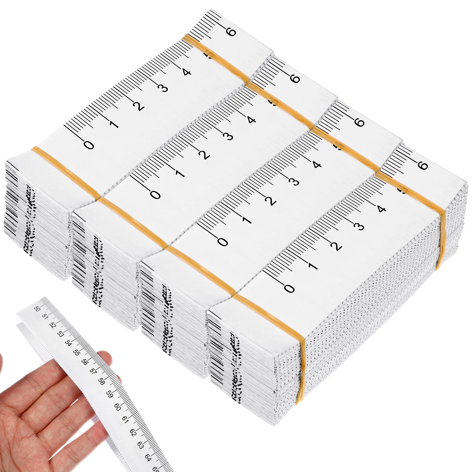 100 Pcs Meter Long Paper Measuring Tape Body Measure for Mini Kids Head Nurse Baby