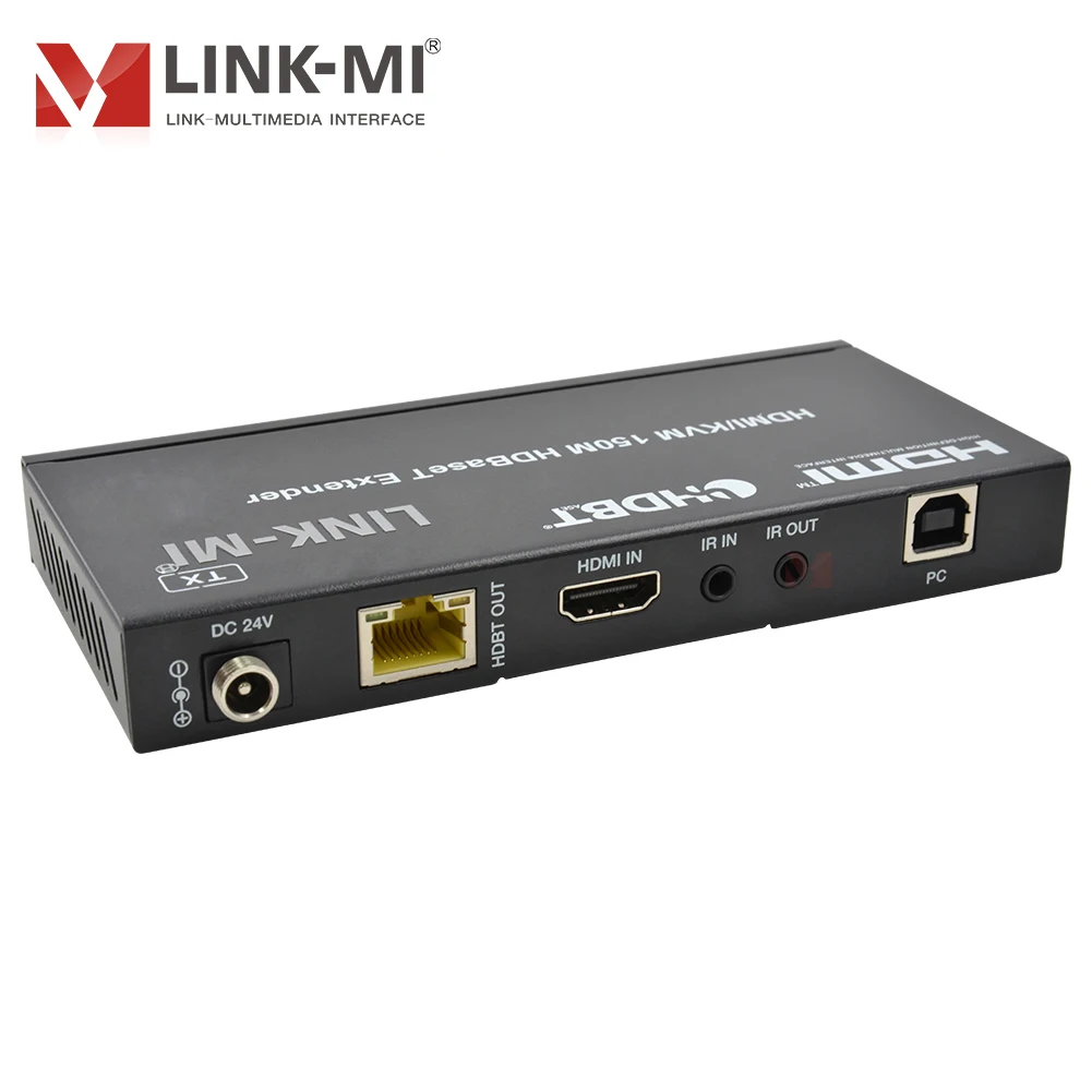 Удлинитель HDMI 4K при 60 Гц, 150 м/492 фута, 18 Гбит/с, USB KVM IR PoC HDCP2.2 Over Single CAT6, для коммерческого использования