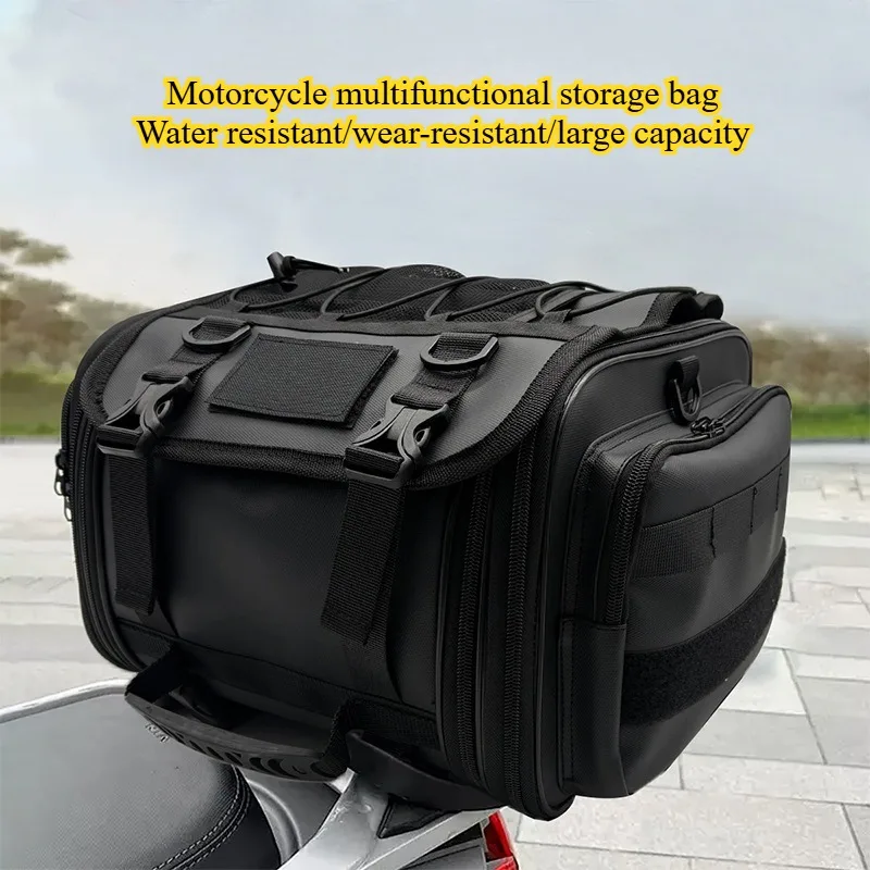 

Outdoor Motorcycle Travel Bag Storage Kit, Photography Handheld Large Capacity Waterproof Bag