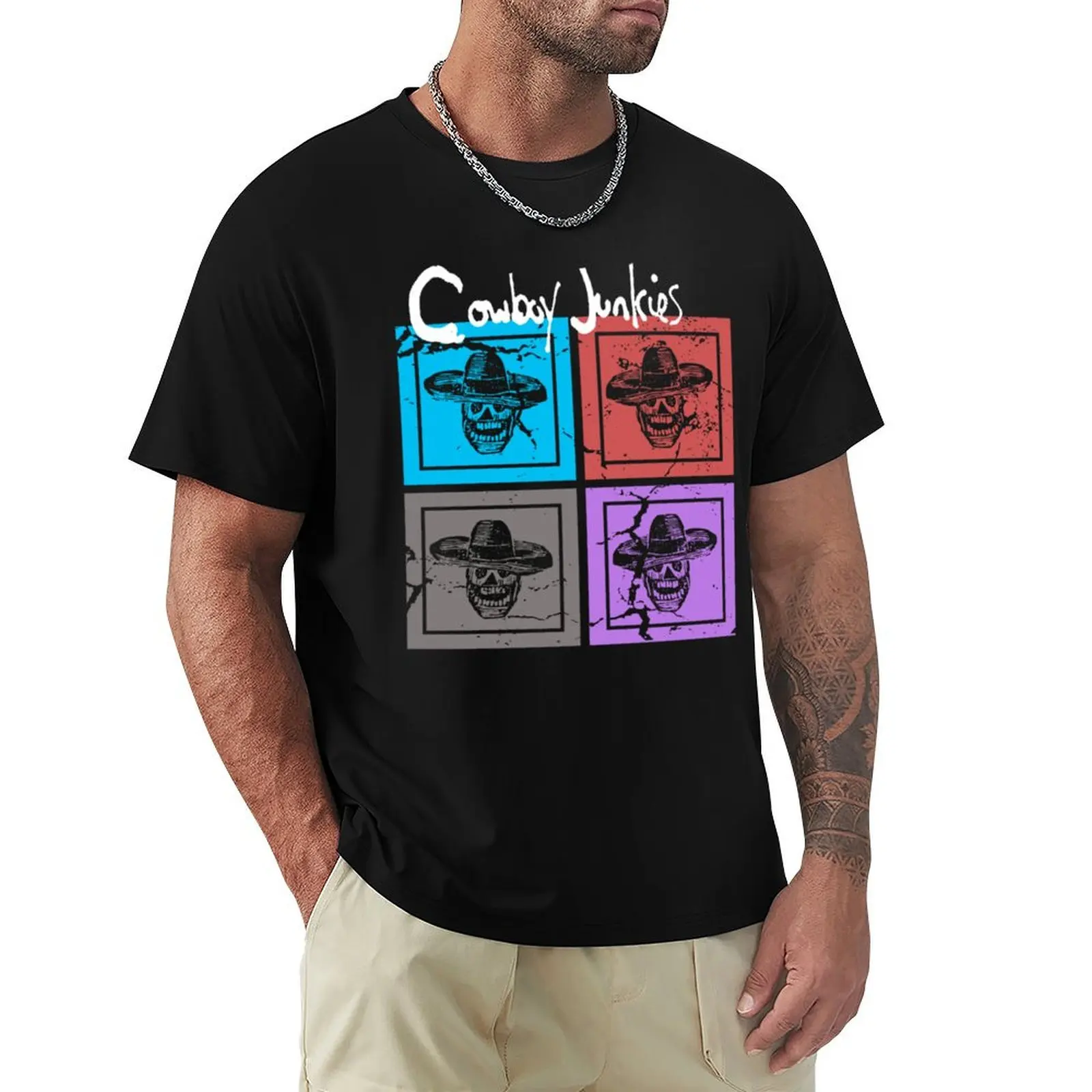 

The Cowboy Junkies T-Shirt funny shirt cotton affliction shirts oversized t shirt mens t shirt