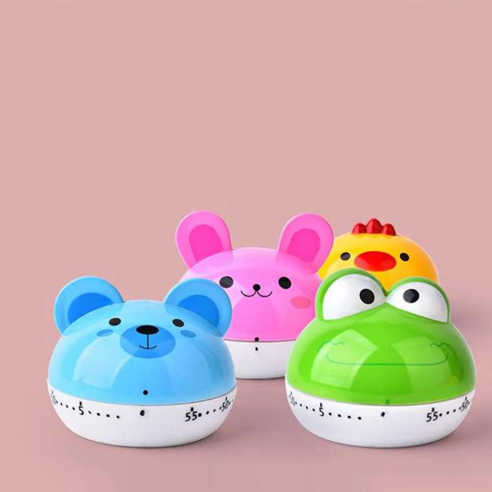 

Household Little Yellow Chicken Timer Student Kids Tools Cooking Timers Inner Metal Visual Kitchen