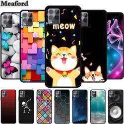 For T-Mobile REVVL 6x Pro Case Animals TPU Soft Silicone Cover Phone Cases for T-Mobile REVVL 6 Pro T Phone Pro 5G Cat Dog Coque