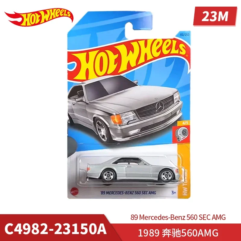 Hot Wheels Cars BENZ SERIES 500 E 560 SEC AMG 1/64 Metal Die-cast Model Collection Toy Vehicles