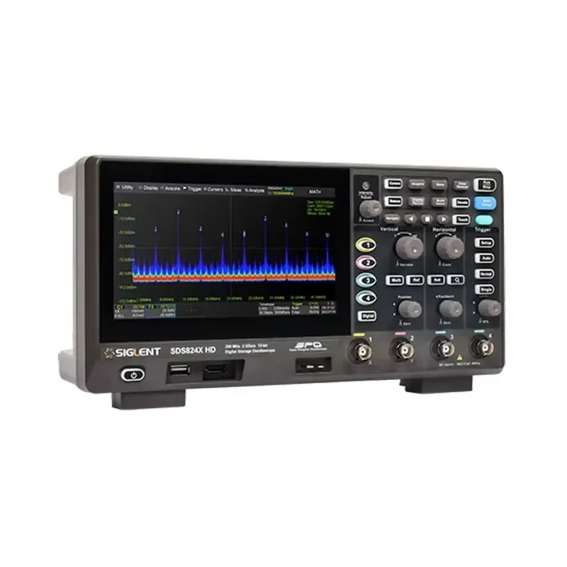 

SDS824X 200 МГц 4-канальный 12-битный цифровой осциллограф с высоким разрешением 100 Мбит, 2 Гвыб/с с дискретизацией и 7-дюймовым сенсорным экраном