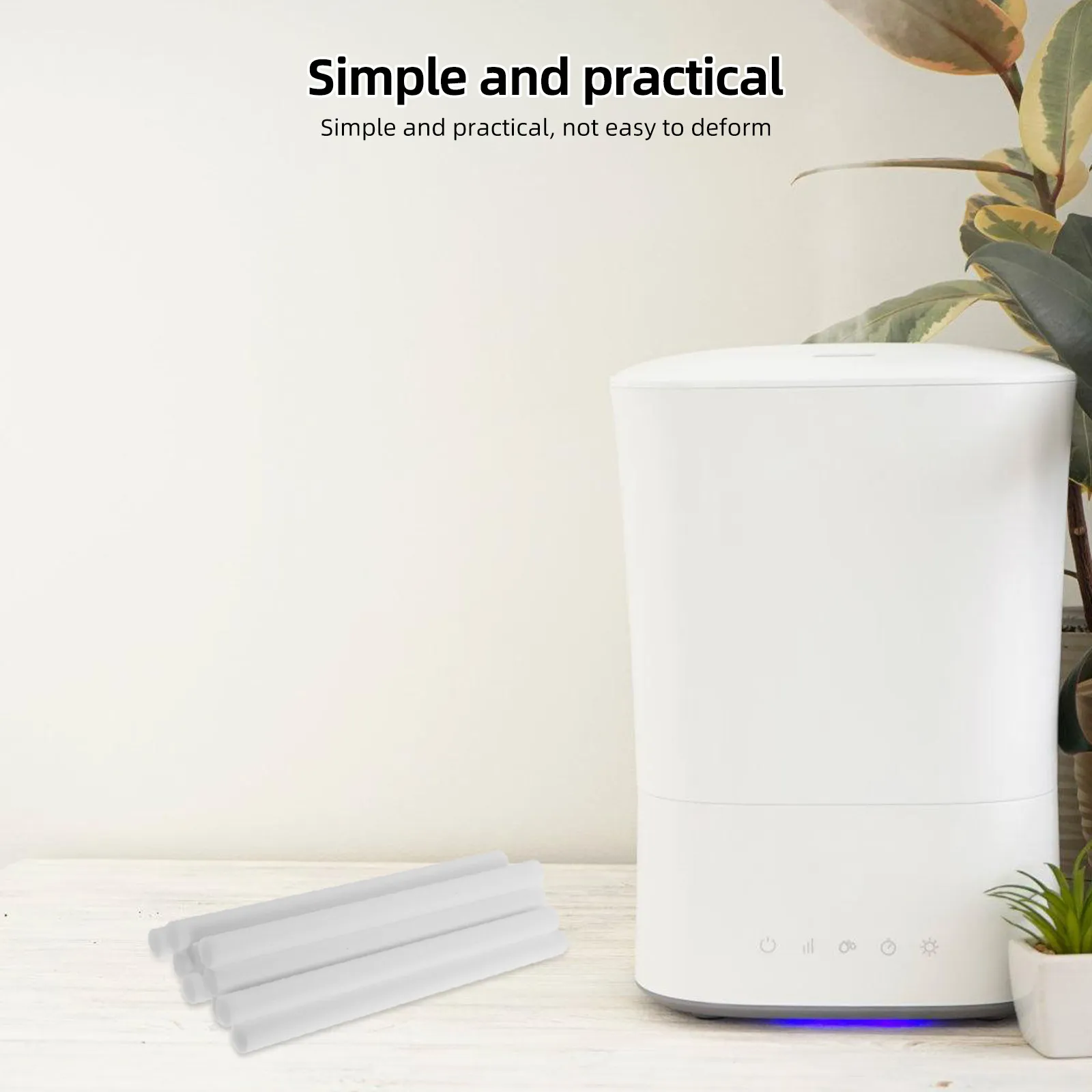 

20 шт. сменных хлопковых палочек для диффузора воздуха, абсорбирующие ватные фильтры для увлажнителя, простые в использовании, широкая совместимость, для дома и офиса