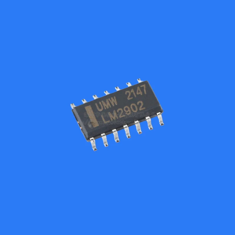 50pcs/Original Genuine SMD LM2902DR SOP-14 Quad Operational Amplifier IC Chip