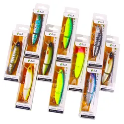 1pcs  Joint Swimbait 12cm 15.5g Sinking Minnow Wobbler Fishing Lure Artificial Hard Bait for Pike Bass Trout