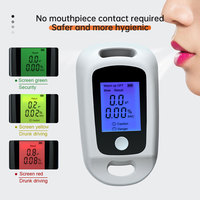 Portable Alcohol Tester Professional Digital Alcohol Detector LCD Display Digital Alcohol Meter Grade Accuracy for Personal Use