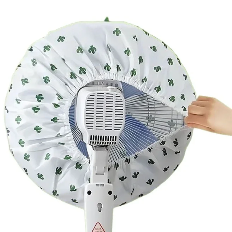 Washable Reusable Electric Fan Dust Cover Full Surround Elastic Opening Foldable Storage Standing Fan Protector Cover