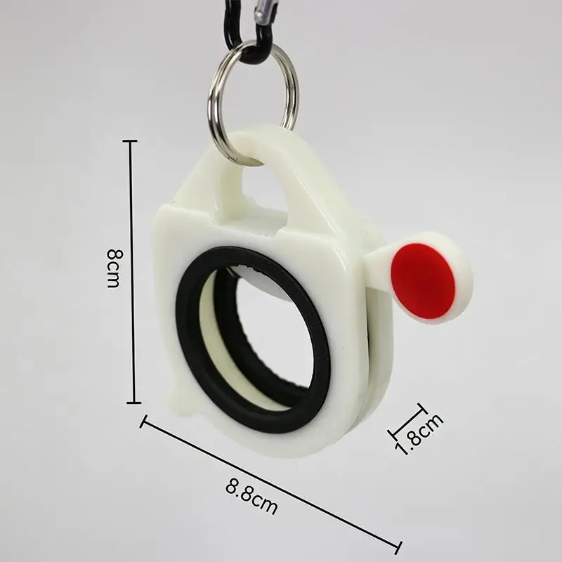Fluorescent Cable Tie Organizer Storage Holder 10Pcs Ties Included for Student Dorm Desktop Cable Cord Management