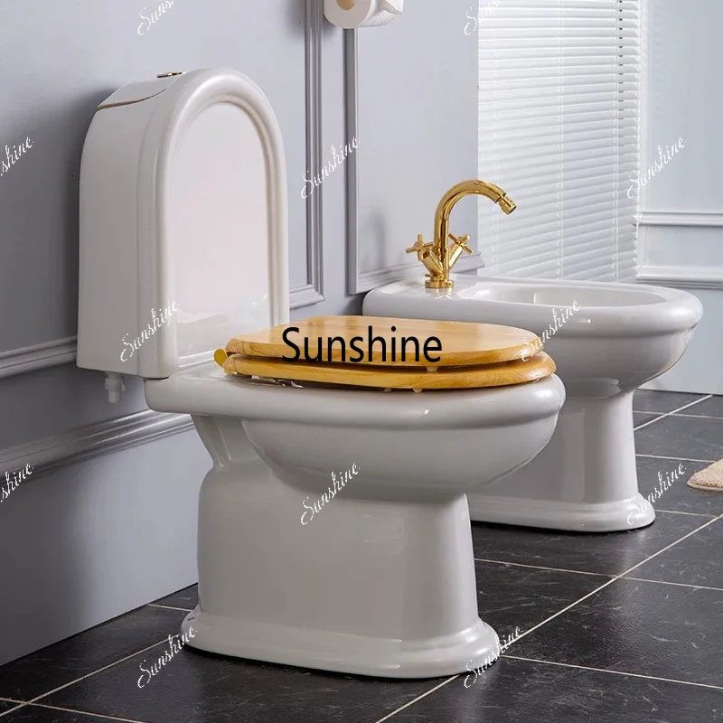 Arched mini water tank split toilet small apartment toilet toilet