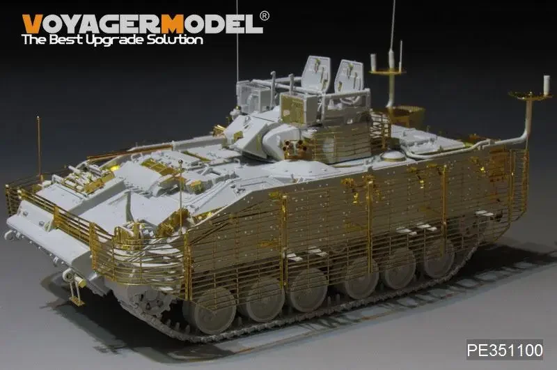 Voyager PE351100 1/35Modern British FV510 Worrior TES(H) AIFV w/Slat Amour 2011 VER Upgrade Set For MENG SS-017 assemble