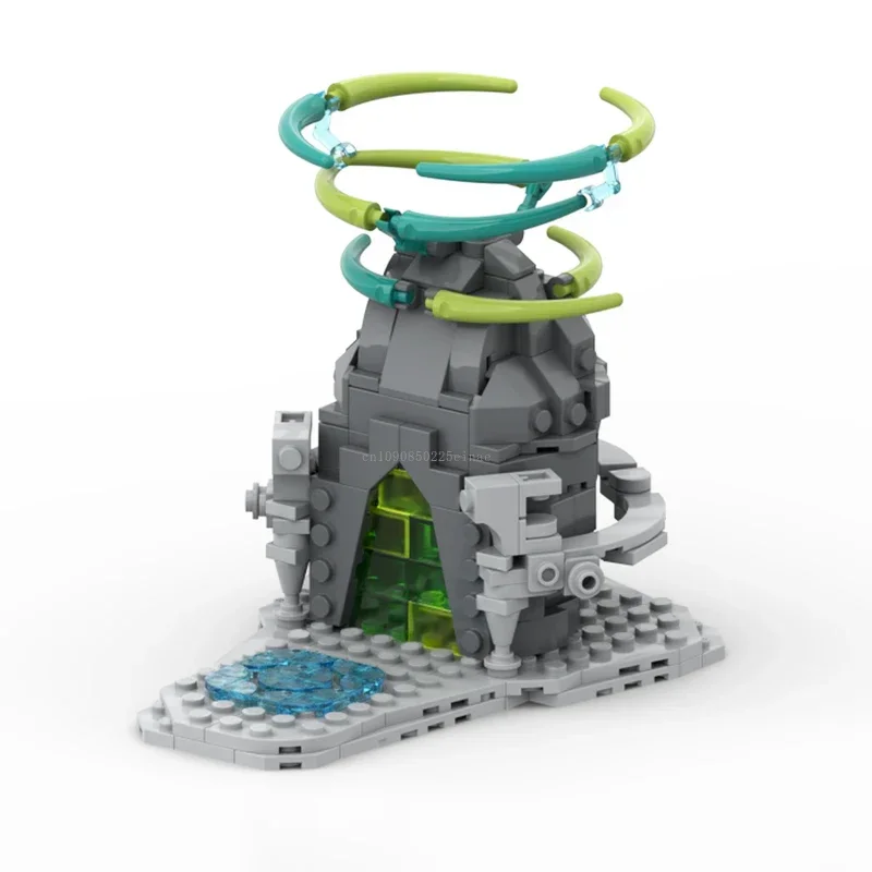 Ensemble de blocs de construction Moc Santuaire de la lumière, 236 pièces, pour Zeldaed, larmes du royaume, briques, jouets d'assemblage éducatifs, cadeaux pour enfants