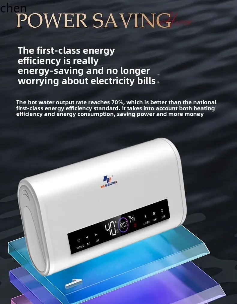 

electric water heater household bathroom bath quick heating small flat bucket double bile