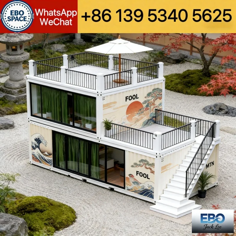 40ft Container House Folding House Expandable Box Made in China Factory Direct Long Life Mobile House
