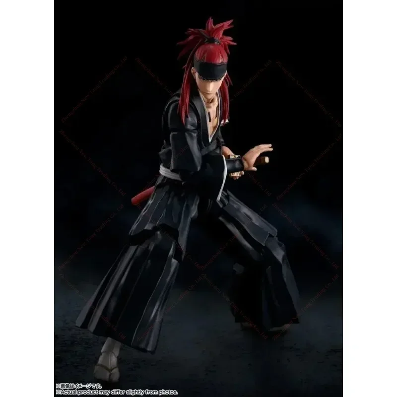 

Bandai S.H.Figuarts Bleach Renji Abarai SHF Анимационная модель персонажа Фигурка Коллекция игрушек Подарки для детей на складе