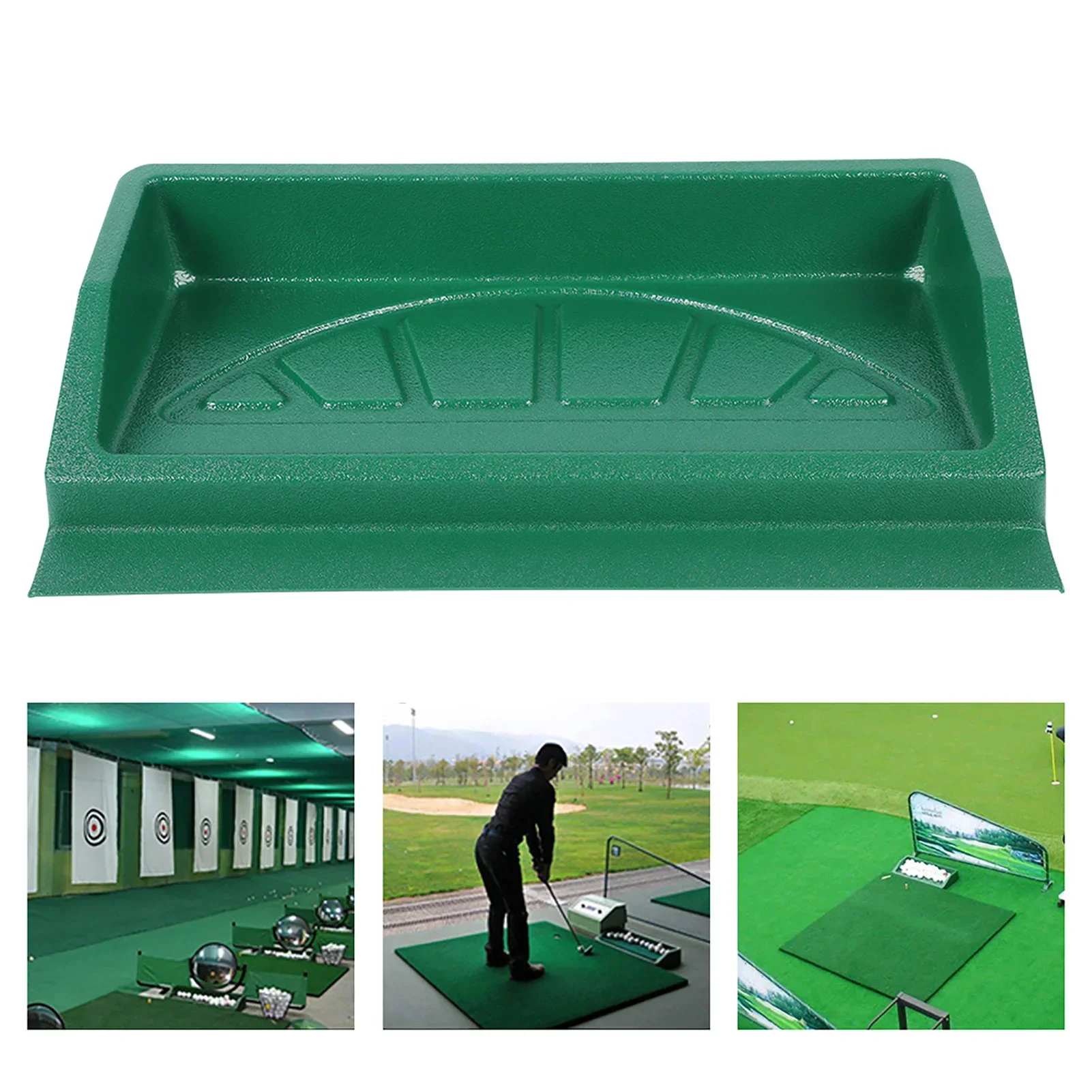 Durable ABS Large Golf Ball Tray Golf Driving Range 100 Balls Trays Golfer Accessory