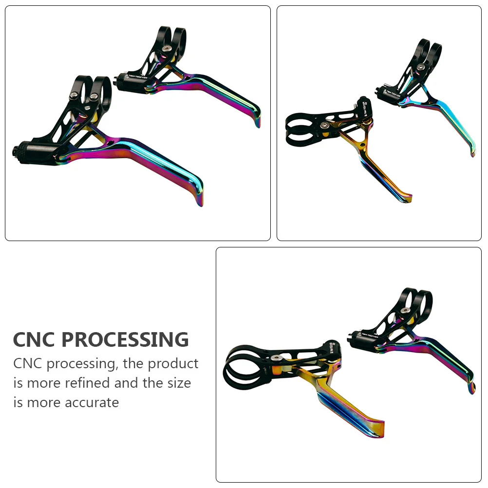 

1Pair Alloy Brake Lever for Road Mountain Bike Lightweight Wear Resistant Cnc Precision Bike Brake Handle Cycling Accessory