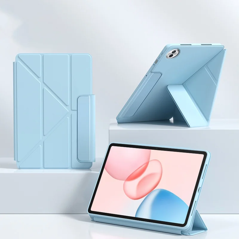 

Чехол для Honor Pad 10 12,1 дюйма 2025, многоскладной защитный чехол из ТПУ для Huawei Honor Pad 10 12 1, чехол для планшета HEY3-W00 W10