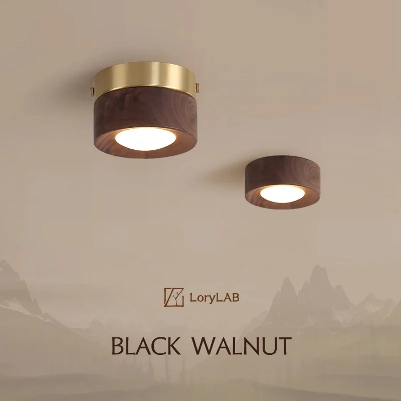 

Светильник из орехового дерева, потолочный светильник для гостиной, столовой, кухни, острова, коридора, прохода, спальни