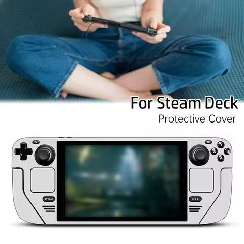 Anti-scratch DIY Game Console Decor Wrapping Cover Decal Aesthetic Skin for Steam Deck Protective Cover For Steam Deck