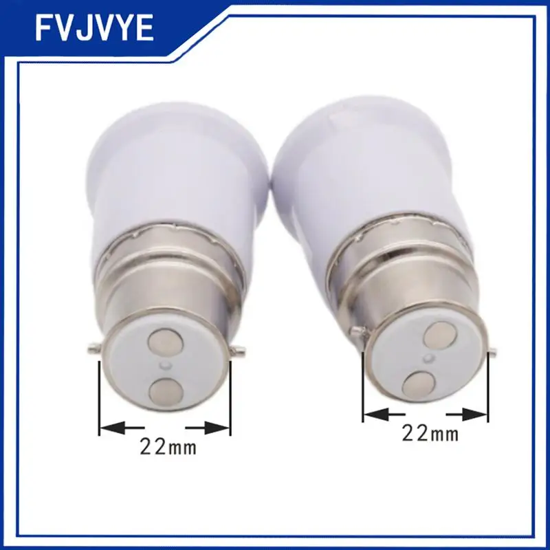 B22 TO E27 Adapter Screw Bulb Adapter Converter Led Lamp Holder Conversion Bulb Base Lighting Accessories A2