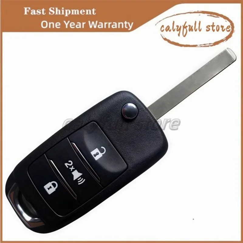 

Car FOB Remote Key for CHANGAN KAICENE F70 Changan Hunter Pickup Truck Folding Remote Key 433Mhz FSK