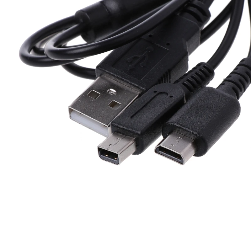 Iioio 2-In-1 USB สายชาร์จ Y-Splitter สำหรับ 3DS สำหรับ สำหรับ Lite