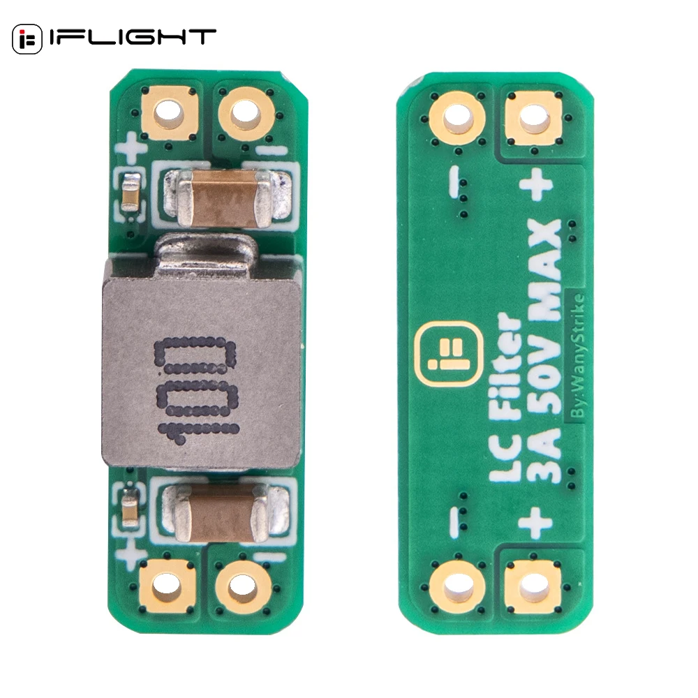 Moduł filtra IFlight LC 5-30V 3A wbudowana ochrona przed odwrotna polaryzacja zmniejsza efekt promieniowanej interferencji dla dron FPV