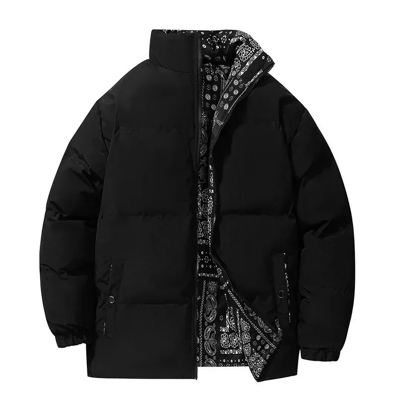 Conjuntos de sobretudo com capuz masculino, Parka masculina, casacos de inverno, trench coat quente, jaquetas sociais, corta-vento frio, roupas Parka, novo