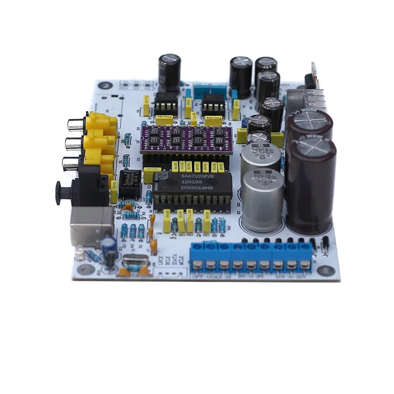 Плата декодирования ЦАП TDA1541 с TDA1387 IC и коаксиальным оптоволоконным USB-портом QN7220P