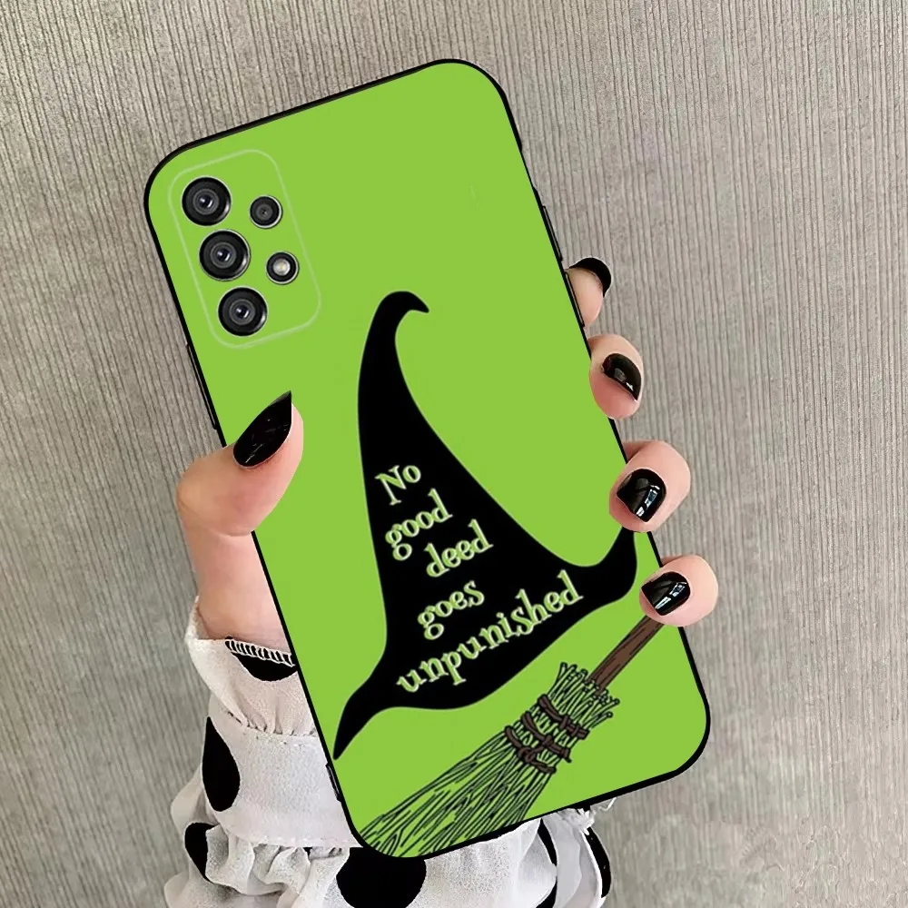 wicked musical Phone Case For Samsung Galaxy A20,A21s,A22,A31,A32,A52,A53,A72,73,A80,A91 Soft Black Cover