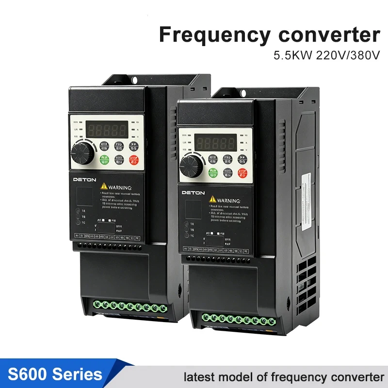 VFD Variable Frequency Drive Three Phase Speed Regulator For Engraving Machine Spindle Frequency Converter CNC Router Inverter