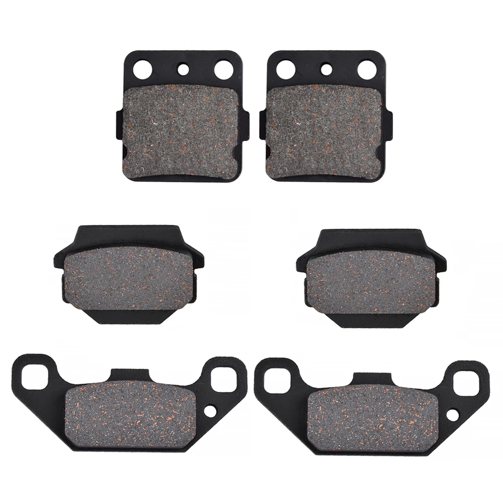 FOR KAWASAKI ATV KSF 250 A Mojave / KXF 250 A Tecate  (1987-2004) Motorcycle Front Rear Brake Pads Brake Disks