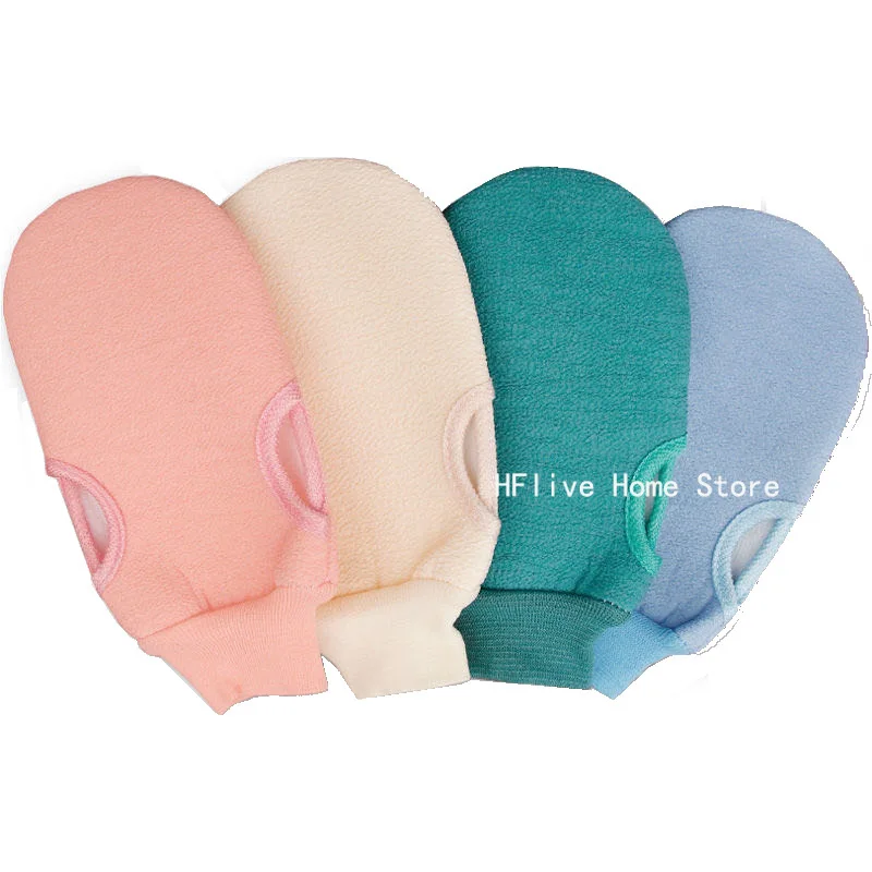 Bath For Peeling Exfoliating Body Cleaning Scrub Mitt Rub Dead Skin Gloves For Shower Body Brush Towel SPA Foam Body Massage