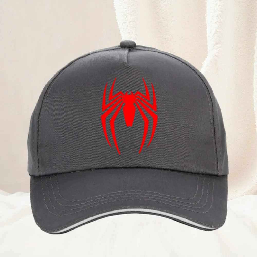 Rote Spider-Baseballmützen, Hip-Hop-Hüte, Frühling und Sommer, verstellbare Freizeithüte für den Außenbereich, für Jungen und Mädchen, Trave – Detail 3